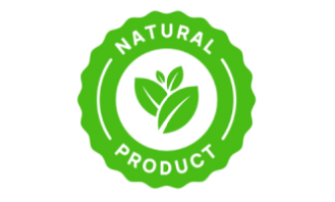 100 percent natural ingredients label highlighting plant based formulation without artificial additives