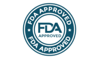 FDA registered facility icon representing production in a registered manufacturing location